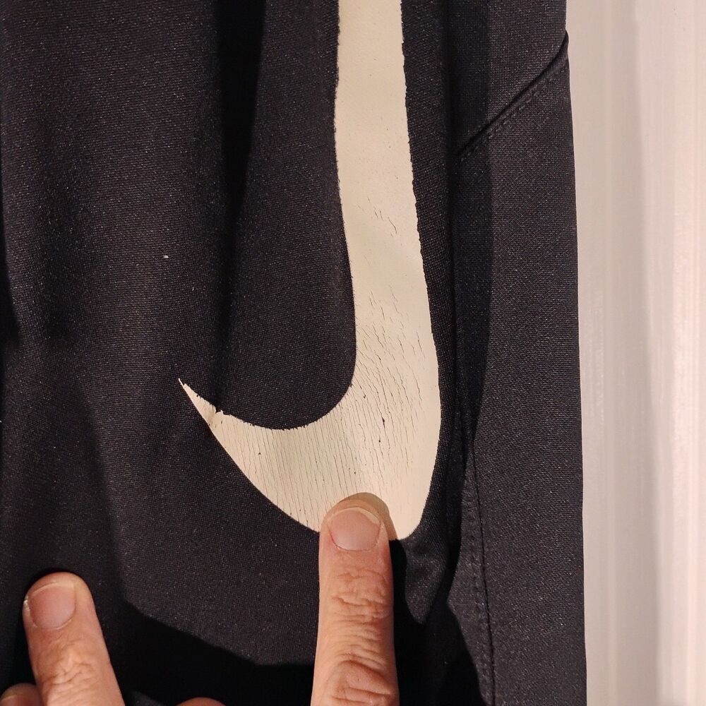 Nike therma HBR fleece pants mens XL Xlarge black basketball dri-fit AT3260 - Picture 3 of 14
